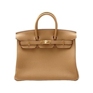 エルメス(Hermes)のエルメス HERMES バーキン 25 トゴ ビスキュイ イエローゴールド金具 B刻印 未使用 バッグ レディース(ハンドバッグ)