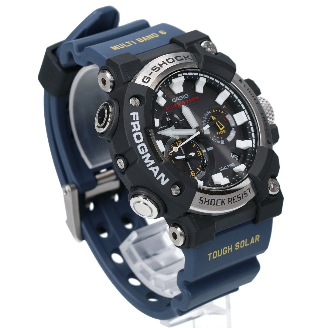 G-SHOCK(ジーショック)のジーショック 【新品同様】GWF-A1000-1A2JF MASTER OF G - SEA FROGMANフロッグマン タフソーラー メンズの時計(腕時計(アナログ))の商品写真