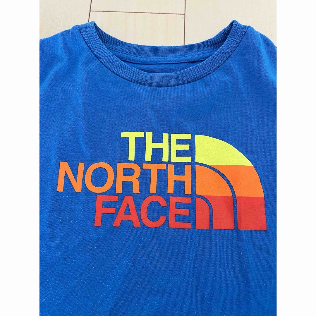 THE NORTH FACE(ザノースフェイス)のノースフェイス　キッズ　Tシャツ　半袖　110cm キッズ/ベビー/マタニティのキッズ服男の子用(90cm~)(Tシャツ/カットソー)の商品写真