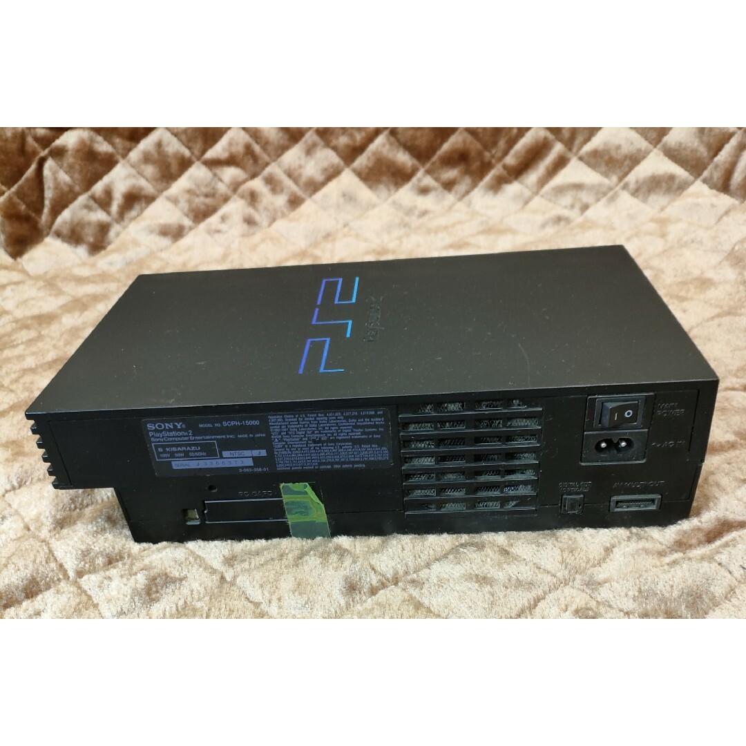 PlayStation2(プレイステーション2)の【美品】プレイステーション2 本体一式セット☆PlayStation2☆実動品☆ エンタメ/ホビーのゲームソフト/ゲーム機本体(家庭用ゲーム機本体)の商品写真