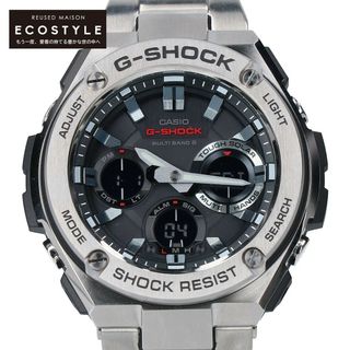 ジーショック(G-SHOCK)のジーショック 【美品】GST-W110D-1AJF G-STEEL 電波タフソーラー(腕時計(アナログ))