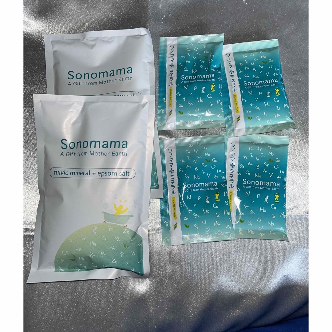ソノママ　エプソムソルト　ミネラル　6セット コスメ/美容のボディケア(入浴剤/バスソルト)の商品写真