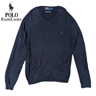 ポロラルフローレン(POLO RALPH LAUREN)のPolo by Ralph Lauren ネイビー ウール ニットセーター(ニット/セーター)