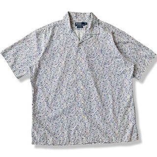 ポロラルフローレン(POLO RALPH LAUREN)の【90s】 ポロラルフローレン CALDWELL オープンカラーシャツ L 花柄(シャツ)