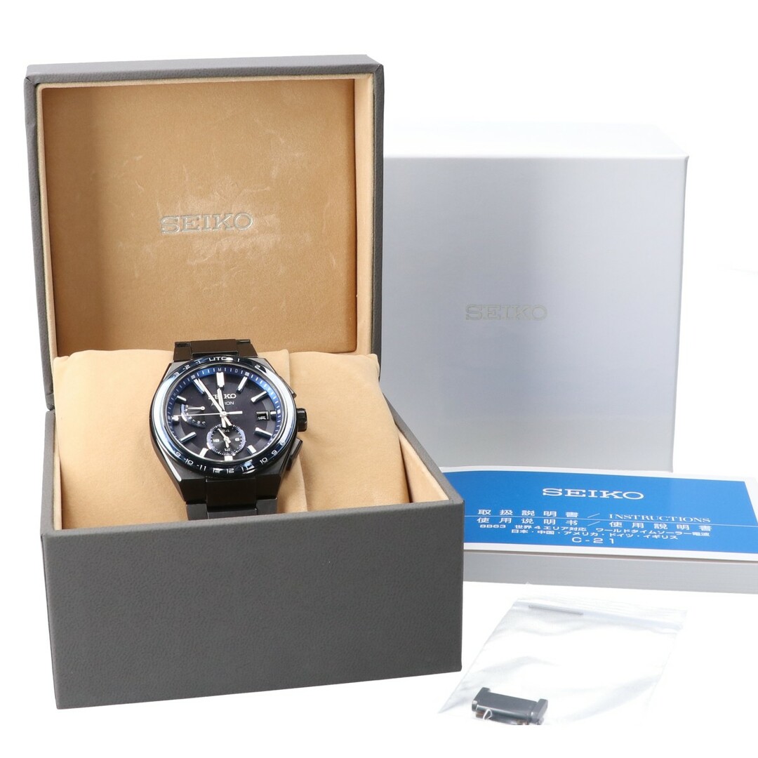 SEIKO(セイコー)のセイコー 8B630BB0 SBXY041 アストロン ネクスター ブラックチタン ソーラー電波 メンズの時計(腕時計(アナログ))の商品写真