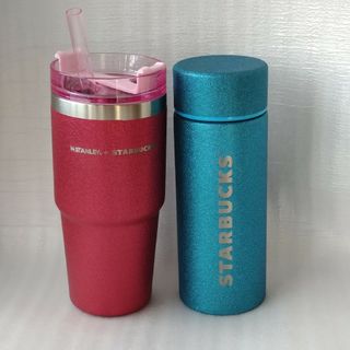 スターバックス(Starbucks)のスターバックス 3WAYステンレスタンブラーステンレスボトル　グリッター(弁当用品)