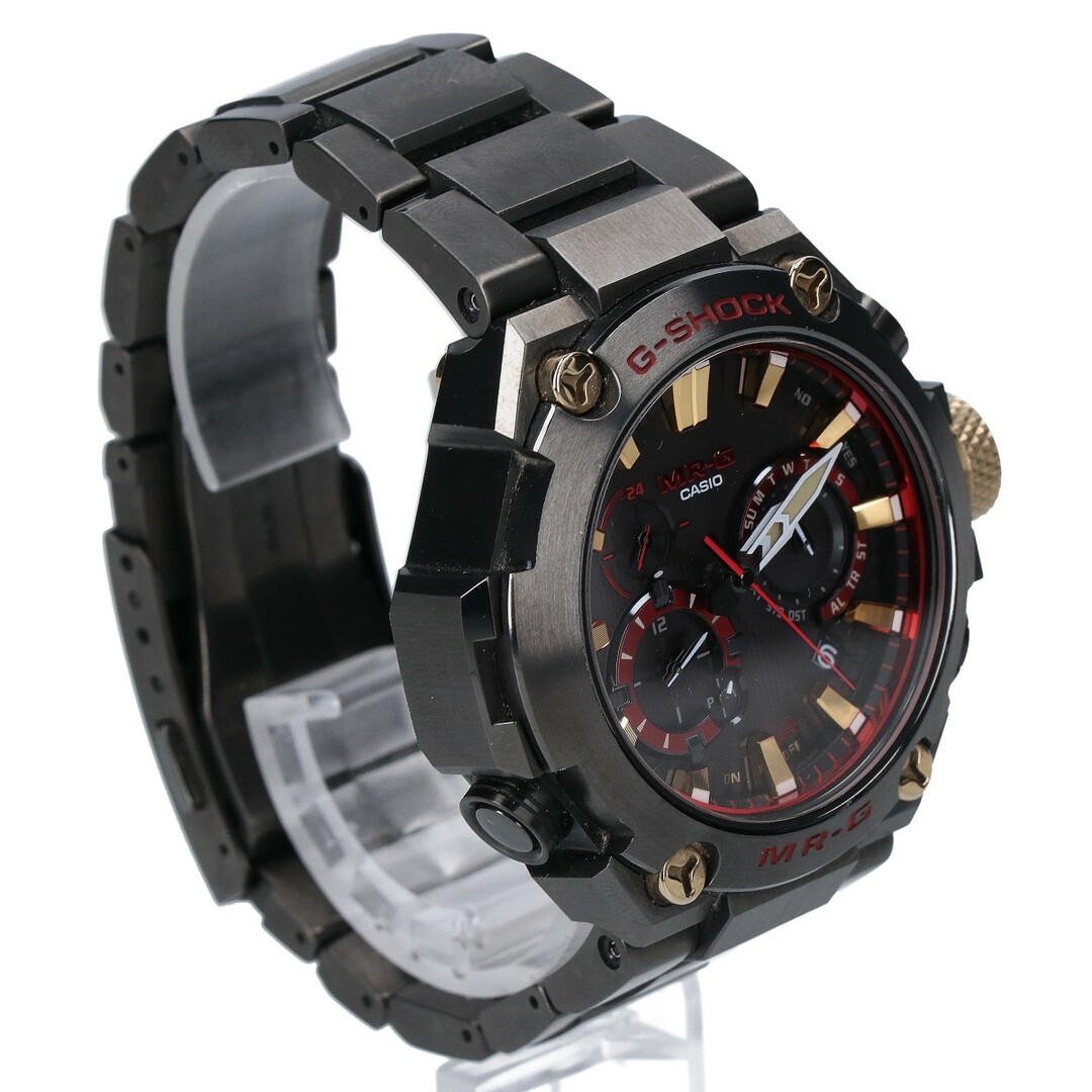 G-SHOCK(ジーショック)のジーショック 美品 MRG-B2000B-1A4JR 赤備え Bluetooth搭載 タフソーラー電波 メンズの時計(腕時計(アナログ))の商品写真