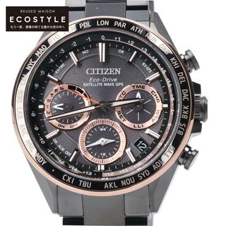 シチズン(CITIZEN)のシチズン 新品未使用 CC4016-67E アテッサ アクトライン ブラックチタン エコドライブ GPS衛星電波(腕時計(アナログ))