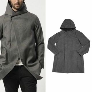 ダブルジェーケー(wjk)の一度着7.5万 wjk　ラップ コート　witch parka(モッズコート)