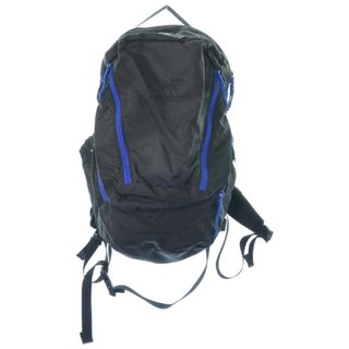 ARC'TERYX - ARC'TERYX アークテリクス バックパック・リュック - 黒x青 【古着】【中古】