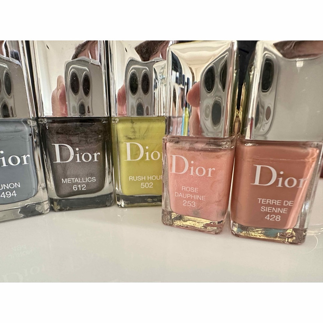 Christian Dior(クリスチャンディオール)のDIOR ネイル マニキュア カラー 11本セット コスメ/美容のネイル(マニキュア)の商品写真