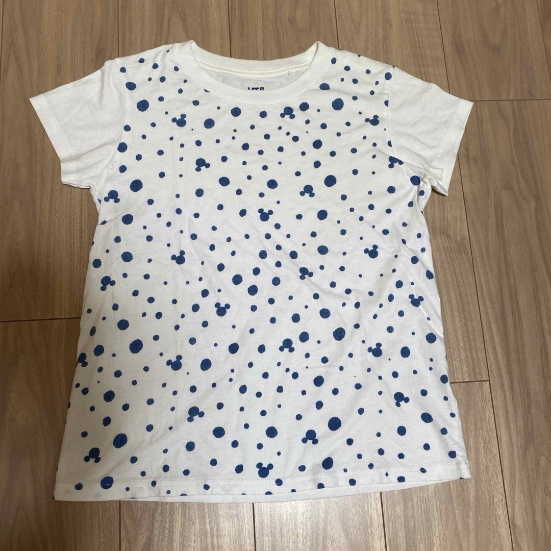 UNIQLO(ユニクロ)のユニクロUT ミッキーマウスTシャツ　キッズ　M キッズ/ベビー/マタニティのキッズ服男の子用(90cm~)(Tシャツ/カットソー)の商品写真