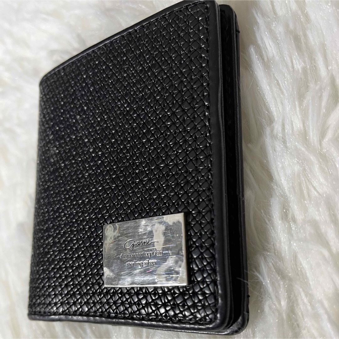 GARNI(ガルニ)の【希少】 ガルニ 財布 Crack Mini Fold Wallet レザー メンズのファッション小物(折り財布)の商品写真