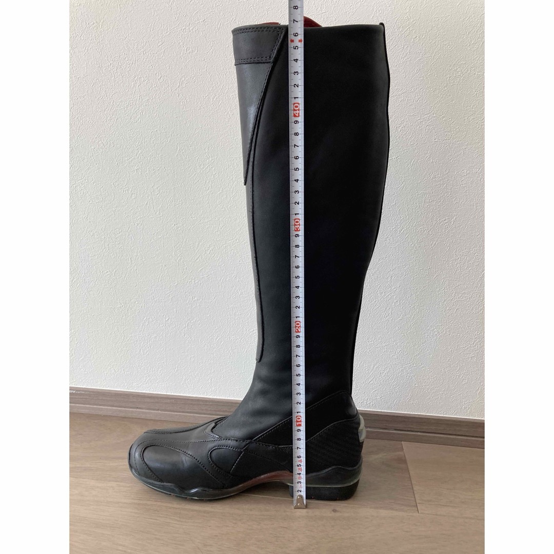 ARIAT アリアト 乗馬用ブーツ 長靴 ブラック&赤 24.5cm 長身者向 ARIAT アリアト 乗馬用ブーツ 長靴 ブラック&赤 24.5cm 長身者向