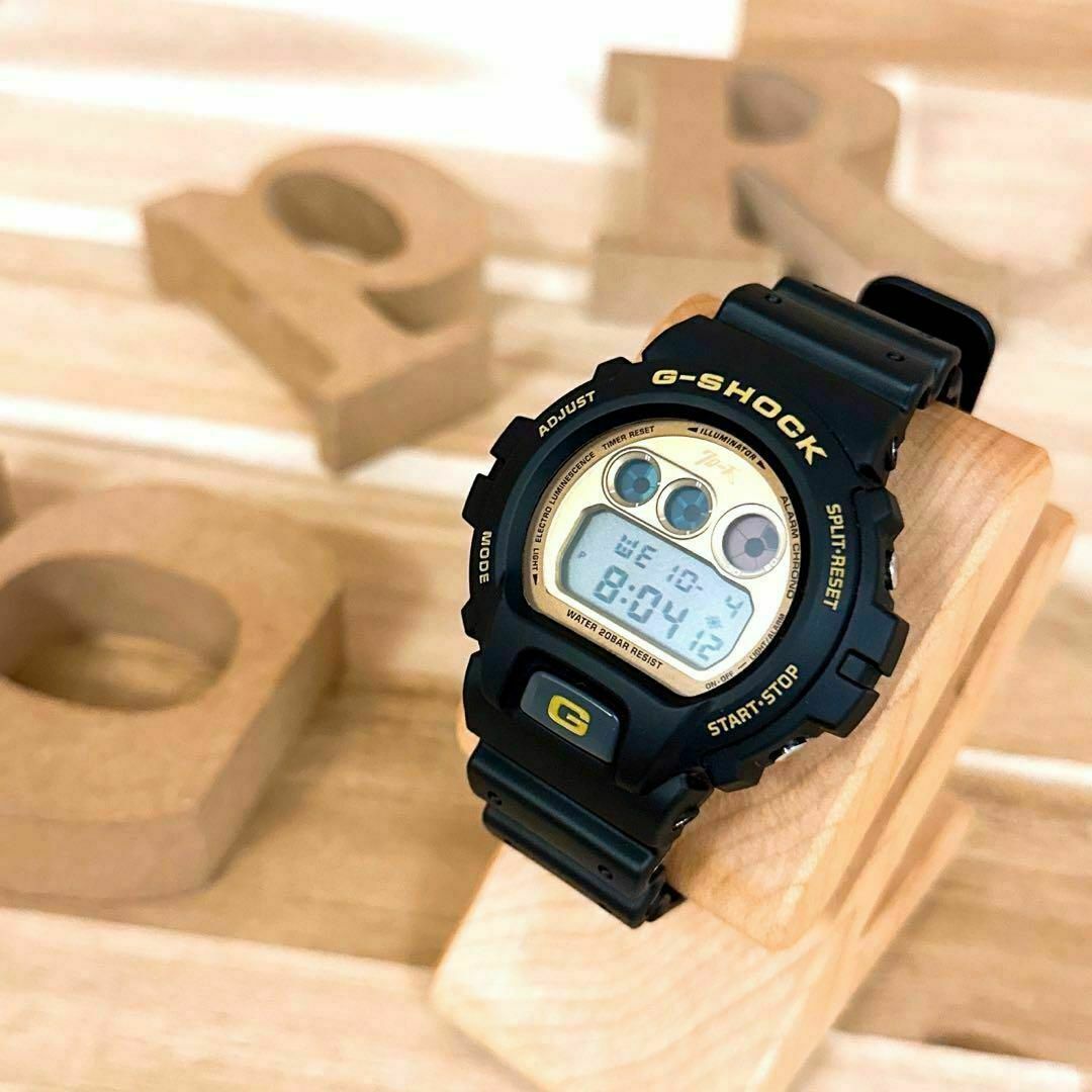 G-SHOCK(ジーショック)の激レア【カシオ×クローズ】ZERO 限定コラボ 腕時計DW-6900FS 黒×金 メンズの時計(腕時計(デジタル))の商品写真