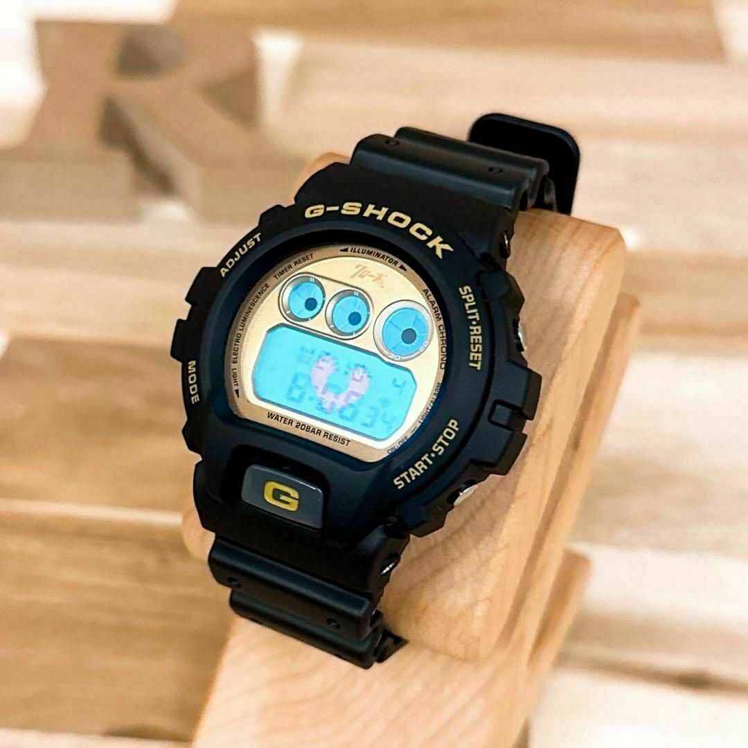 G-SHOCK(ジーショック)の激レア【カシオ×クローズ】ZERO 限定コラボ 腕時計DW-6900FS 黒×金 メンズの時計(腕時計(デジタル))の商品写真