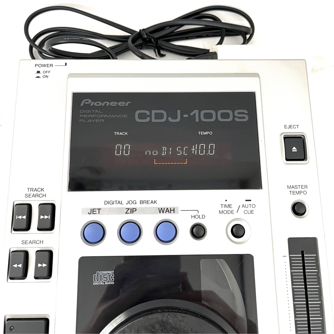 Pioneer(パイオニア)の【動作確認済】Pioneer プロフェッショナルCDプレーヤー CDJ-100S 楽器のDJ機器(CDJ)の商品写真