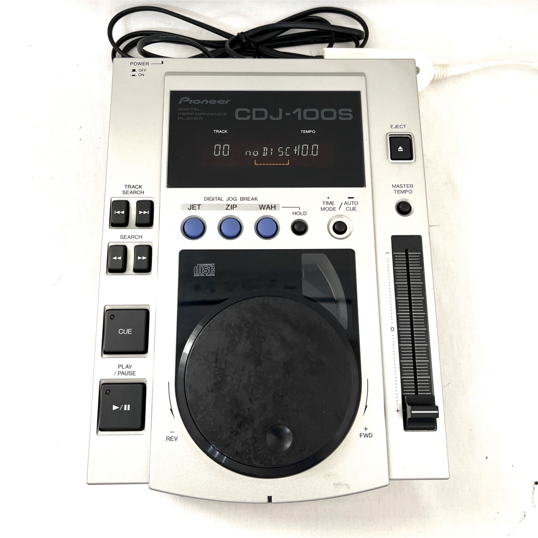 Pioneer(パイオニア)の【動作確認済】Pioneer プロフェッショナルCDプレーヤー CDJ-100S 楽器のDJ機器(CDJ)の商品写真