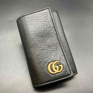 グッチ(Gucci)の即決 GUCCI グッチ GGマーモント キーケース キーリング(キーケース)