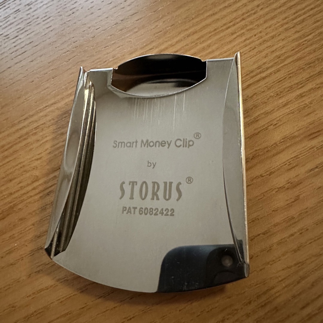 STORUS(ストラス)のSTORUS スマートマネークリップシルバー メンズのファッション小物(マネークリップ)の商品写真