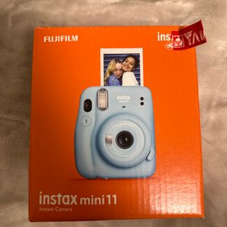 【新品未使用】　instax mini11 スカイブルー(フィルムカメラ)