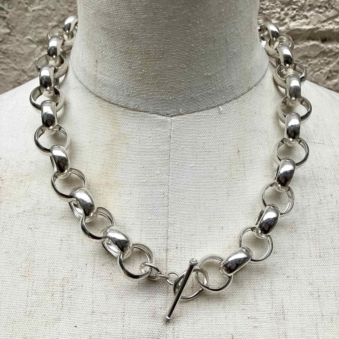 VINTAGE ヴィンテージ シルバー925エスカルゴチェーンネックレス VINTAGE ヴィンテージ シルバー925エスカルゴチェーンネックレス