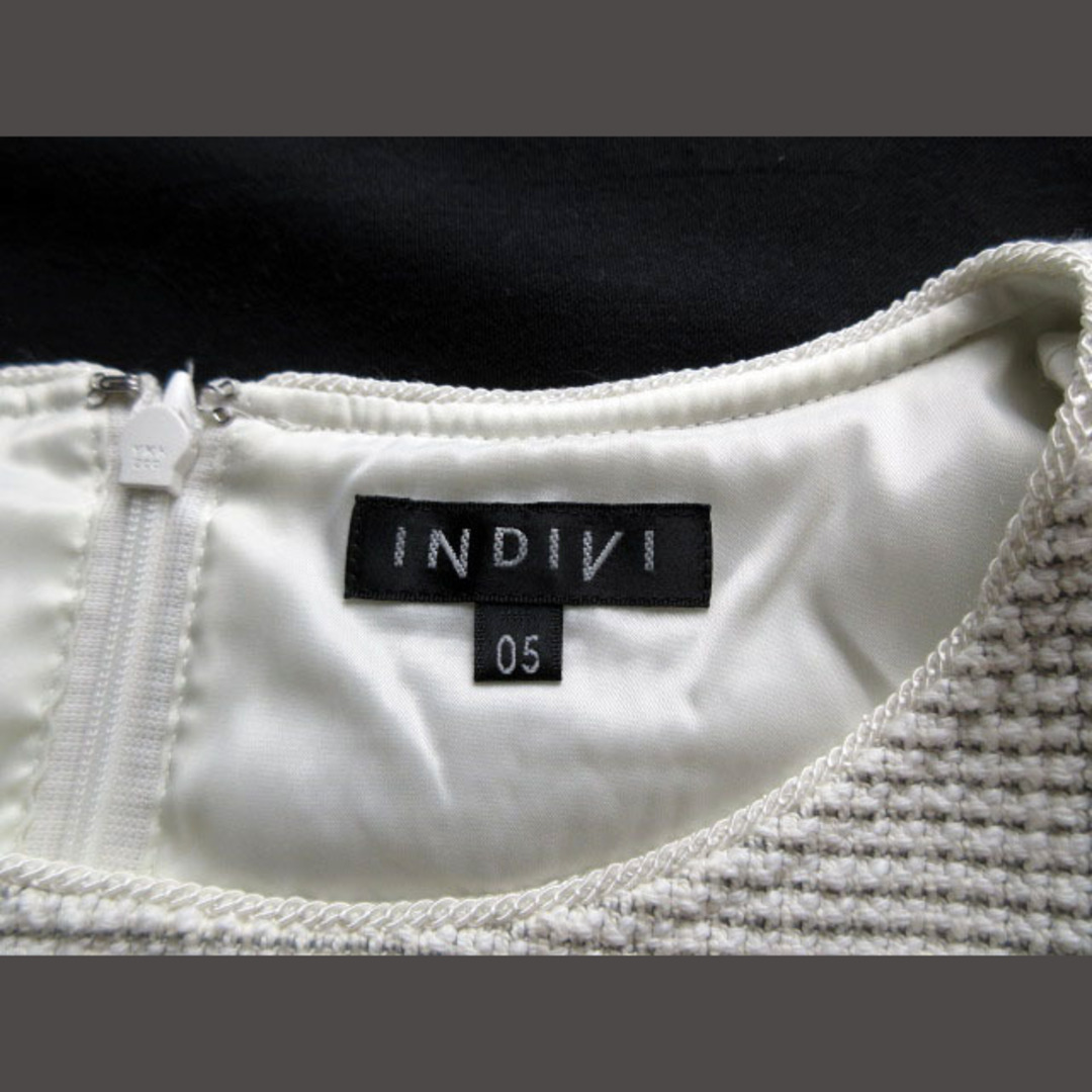 INDIVI(インディヴィ)のインディヴィ INDIVI カットソー サーマル 七分袖 コットン 05 レディースのトップス(その他)の商品写真