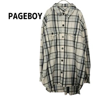 ページボーイ(PAGEBOY)の【未使用】PAGEBOY ページボーイ 起毛ネルチェックシャツ(シャツ/ブラウス(長袖/七分))