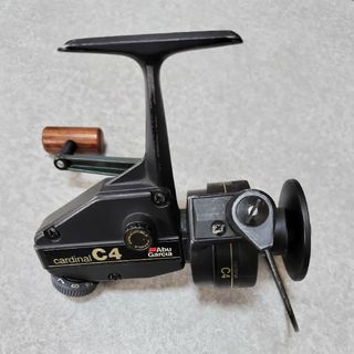 AbuGarcia - アブガルシア カーディナルC4 オールドスピニングリール 