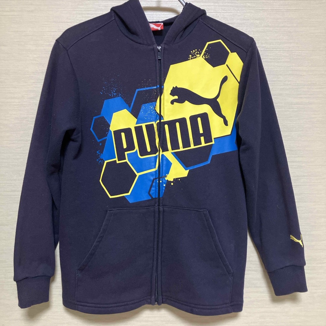 PUMA(プーマ)のプーマ　パーカー　140 キッズ/ベビー/マタニティのキッズ服男の子用(90cm~)(ジャケット/上着)の商品写真