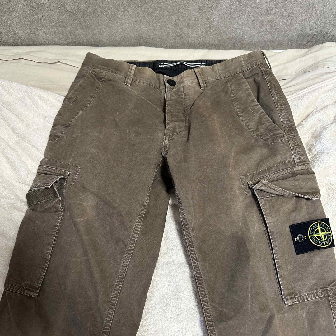 STONE ISLAND(ストーンアイランド)のstoneisland 12aw washed cargo pant SL メンズのパンツ(ワークパンツ/カーゴパンツ)の商品写真