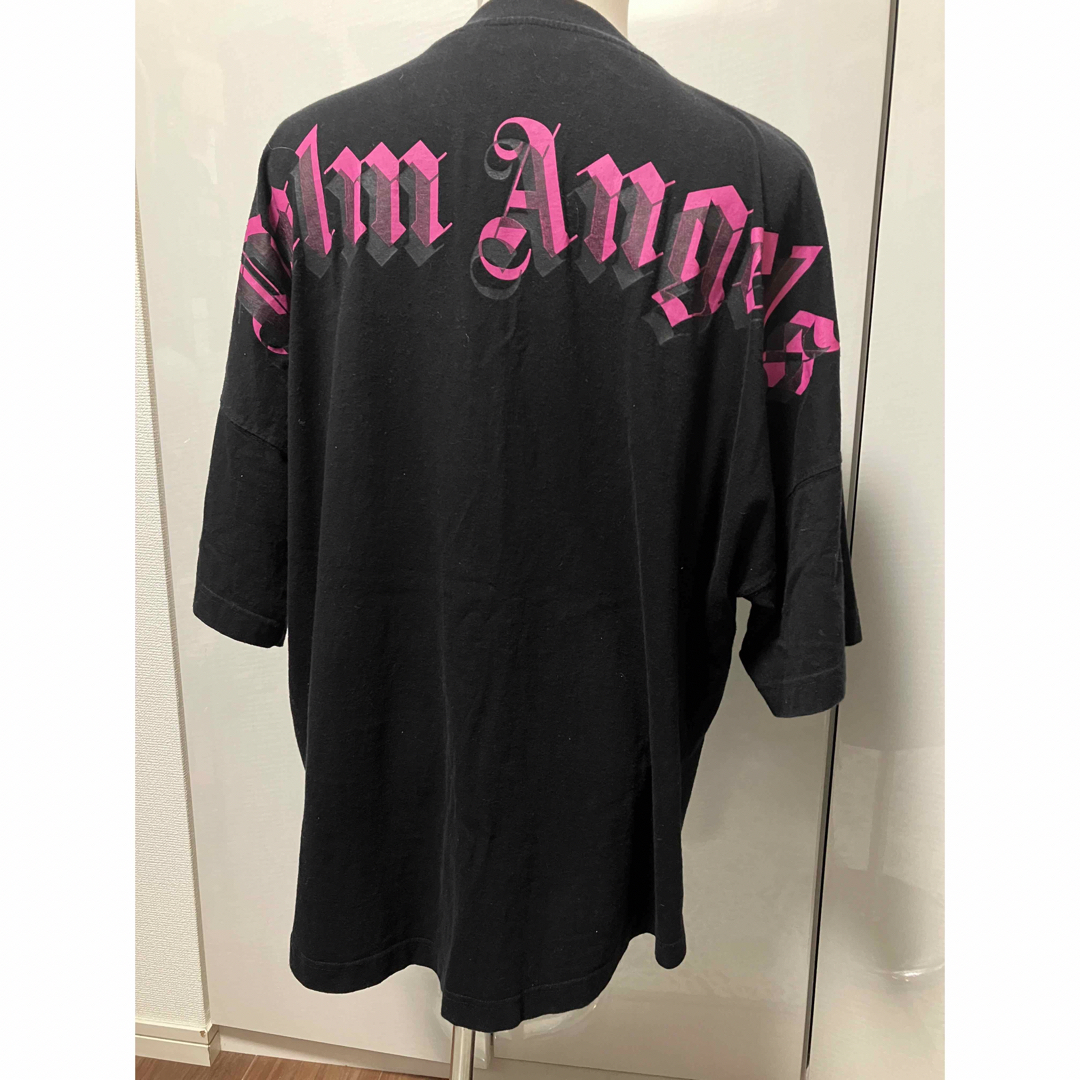 PALM ANGELS(パームエンジェルス)のPalm Angels パームエンジェルス　バックロゴ　オーバーサイズ　Tシャツ メンズのトップス(Tシャツ/カットソー(半袖/袖なし))の商品写真