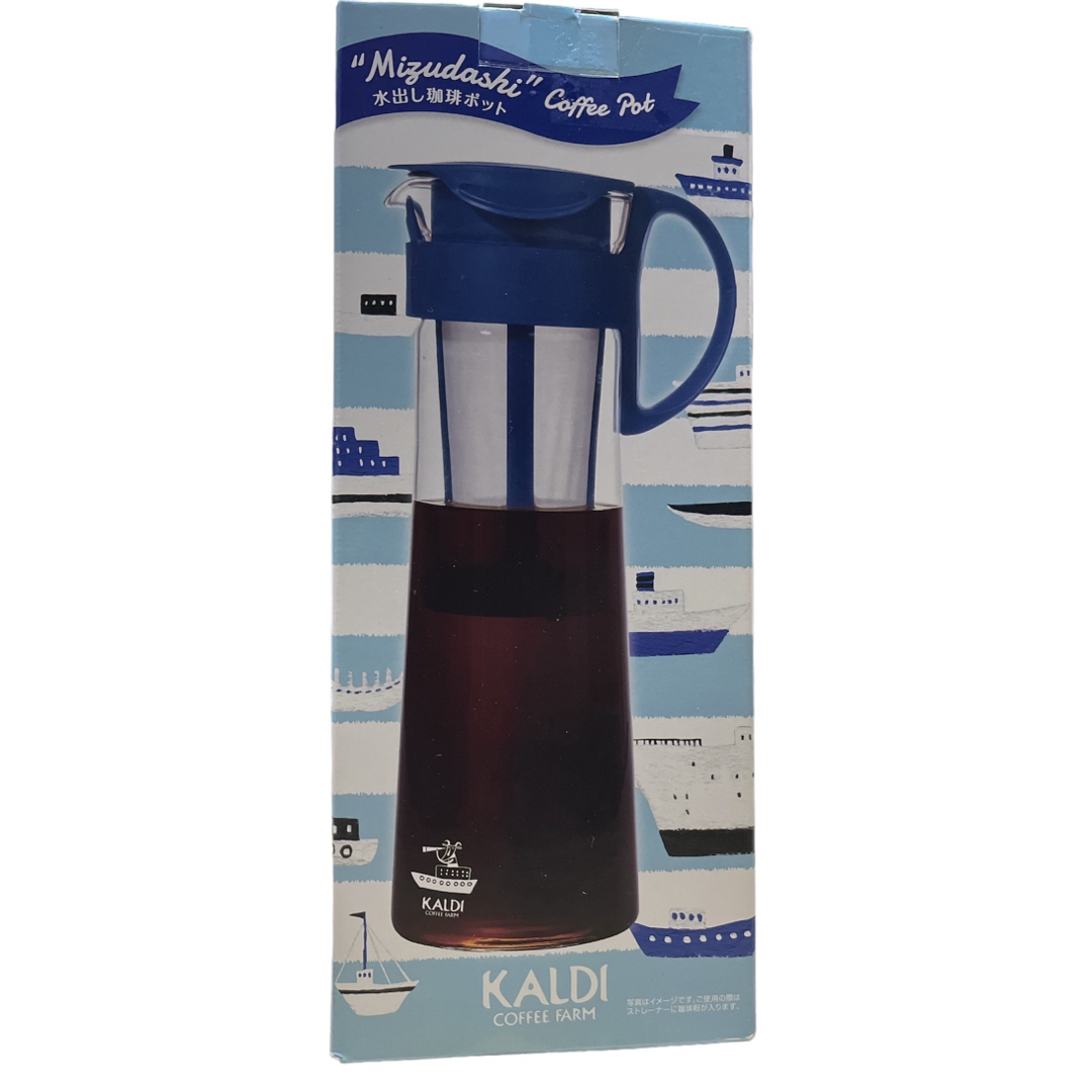 KALDI(カルディ)のKALDI 水出し珈琲ポット　1000ml 未開封 食品/飲料/酒の飲料(コーヒー)の商品写真