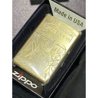 zippo リコリス リコイル ゴールド 2面刻印 アニメ 2023年製(その他)