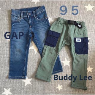 バディーリー(Buddy Lee)の長ズボン２点セット GAP Buddy Lee サイズ95(パンツ/スパッツ)