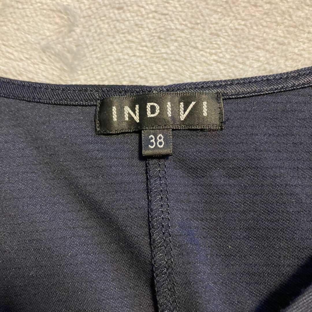 INDIVI(インディヴィ)の【INDIVI】インディヴィ（38）トップス カットソー 半袖 シャツ レディースのトップス(Tシャツ(半袖/袖なし))の商品写真