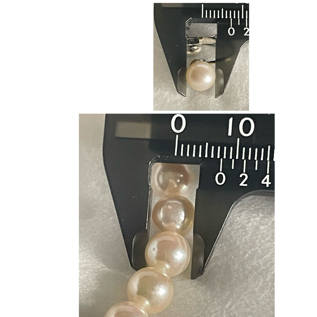 未使用 あこや真珠ネックレス イヤリング 7.5㎜ 美品の通販 by 未使用 あこや真珠ネックレス イヤリング 7.5㎜ 美品の通販 by
