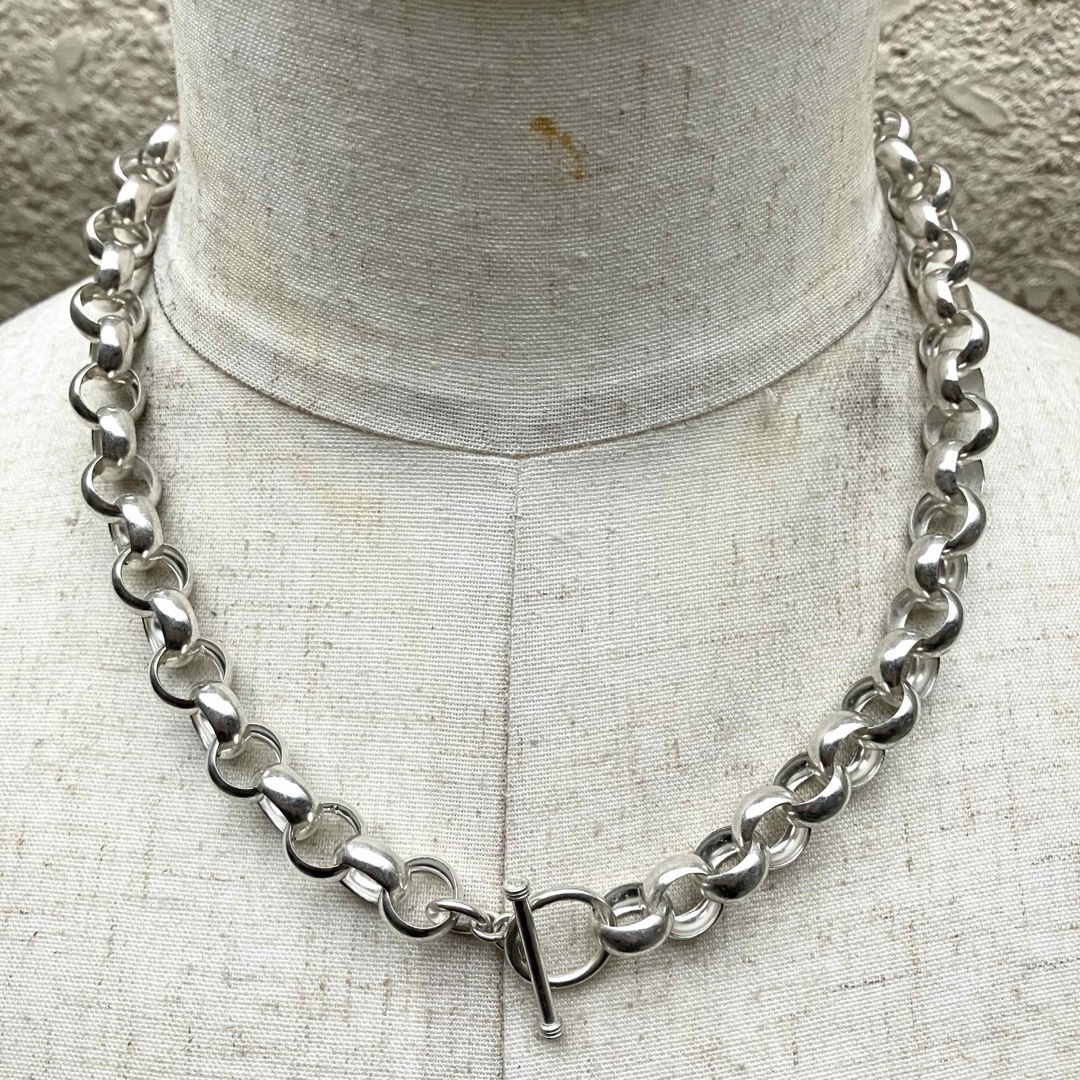 VINTAGE ヴィンテージ シルバー925エスカルゴチェーンワイド VINTAGE ヴィンテージ シルバー925エスカルゴチェーンワイド