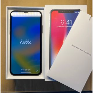 iPhone X 256GB (スマートフォン本体)