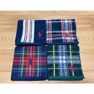 POLO RALPH LAUREN - 新品　ラルフローレン ハンカチ4枚セット