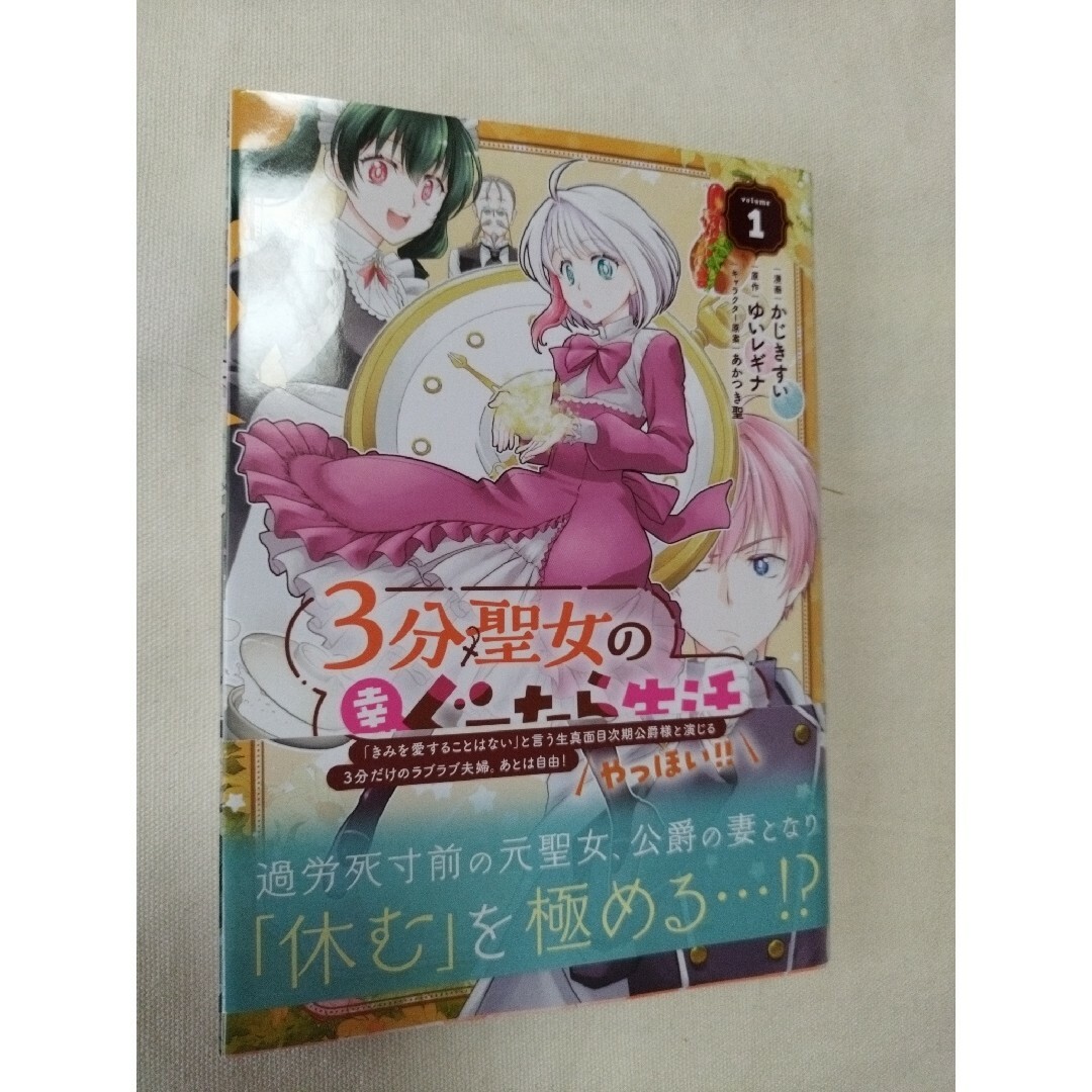 ３分聖女の幸せぐーたら生活～「きみを愛することはない」と言う生真面目次期公爵様と | フリマアプリ ラクマ