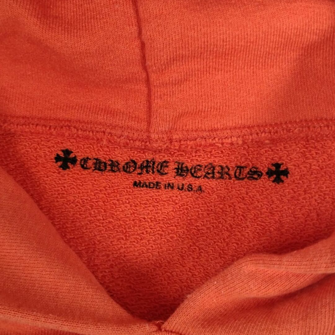 Chrome Hearts(クロムハーツ)のCHROME HEARTS クロムハーツ MATTY Boy マッティボーイ スウェットパーカー 国内正規 オレンジ系 サイズ XL 正規品 / 33737 メンズのトップス(パーカー)の商品写真