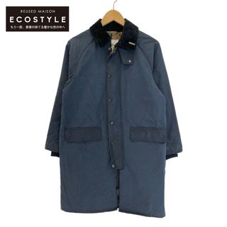 バーブァー(Barbour)のバブアー MWX1370NY92 New Burghley ネイビー コットン ワックスジャケット 34(その他)