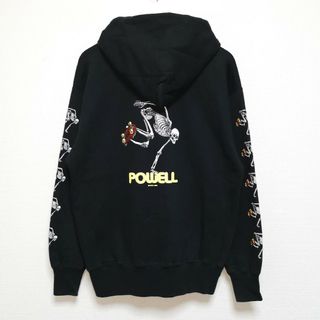 M 00s パウエル POWELL ハンドプラント スウェット ジップ パーカー