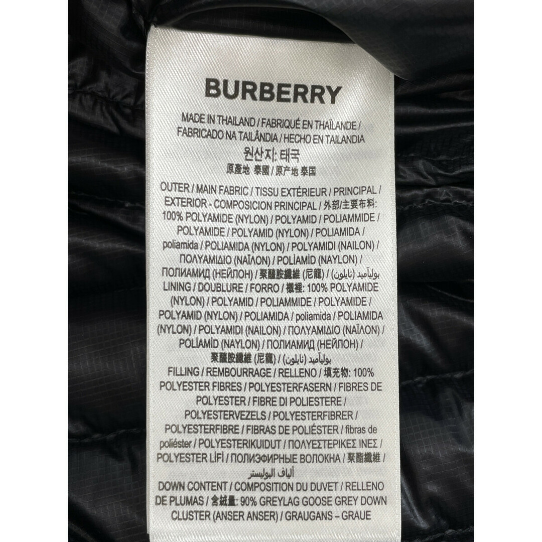 BURBERRY(バーバリー)のバーバリー ブラック 8041031 LOXHILL ダウンベスト S メンズのトップス(ベスト)の商品写真