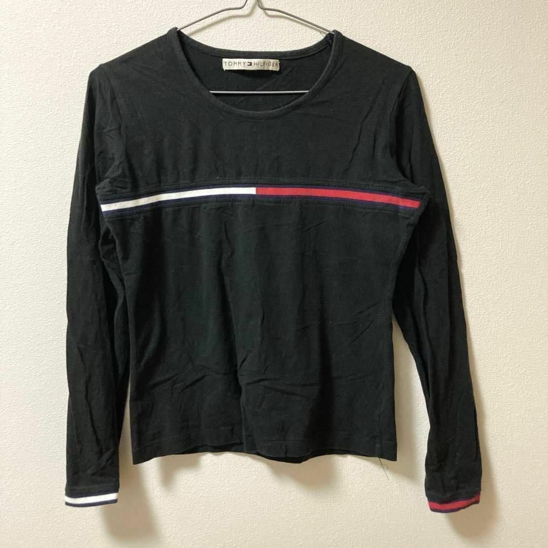 TOMMY HILFIGER(トミーヒルフィガー)の【トミーヒルフィガー】TOMMYHILFIGER（F）半袖シャツ トップス レディースのトップス(Tシャツ(長袖/七分))の商品写真