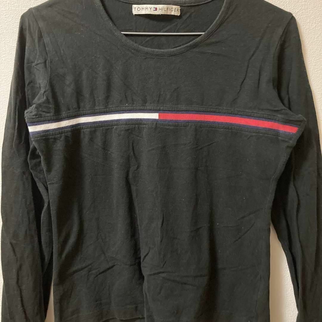 TOMMY HILFIGER(トミーヒルフィガー)の【トミーヒルフィガー】TOMMYHILFIGER（F）半袖シャツ トップス レディースのトップス(Tシャツ(長袖/七分))の商品写真