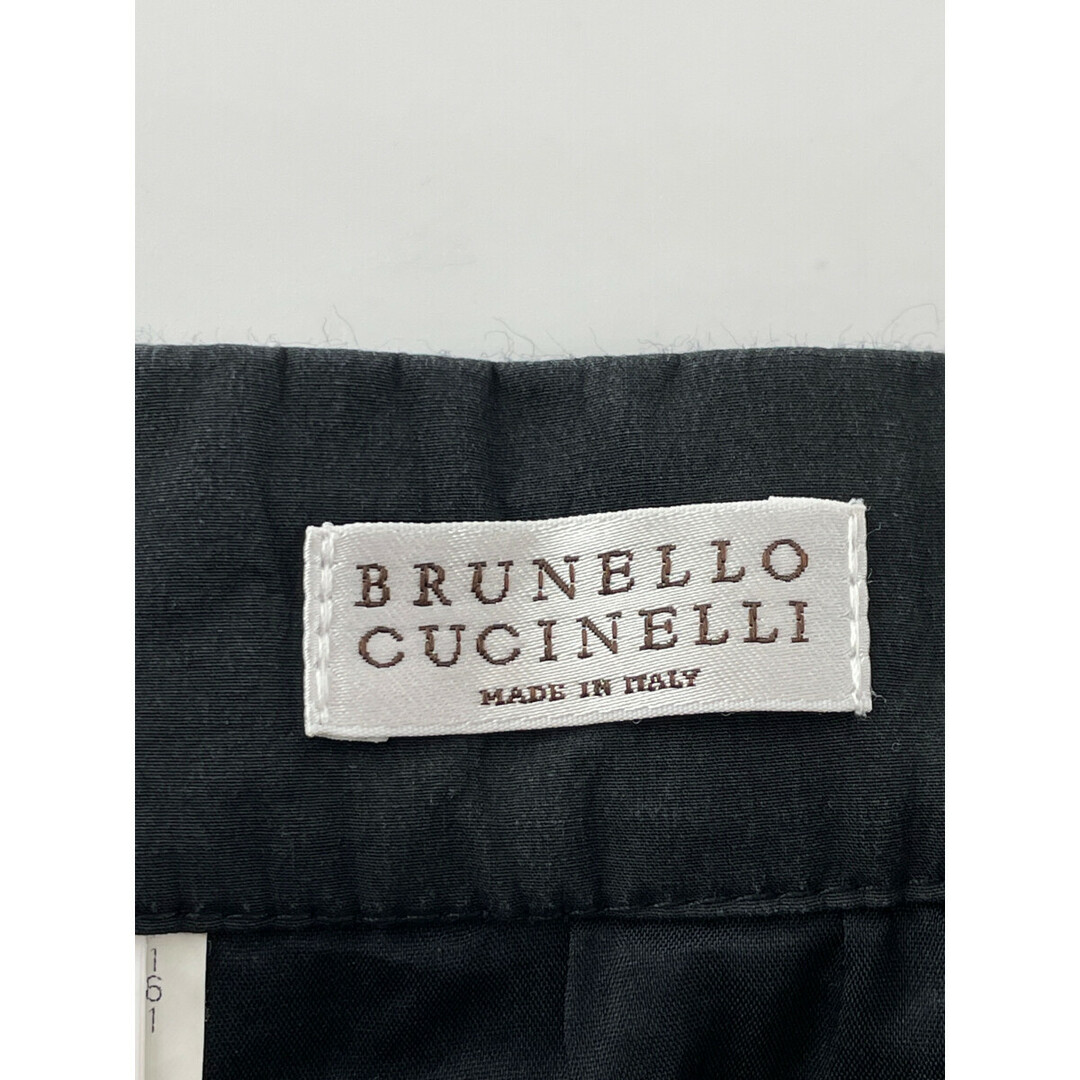 BRUNELLO CUCINELLI(ブルネロクチネリ)のブルネロクチネリ ブラック ティアードフレアスカート 42 レディースのスカート(その他)の商品写真