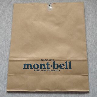 mont bell - ★格安 mont-bell(モンベル) 紙袋★