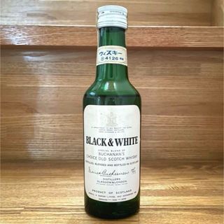 特級表示 BLACK &WHITE ウィスキー(ウイスキー)